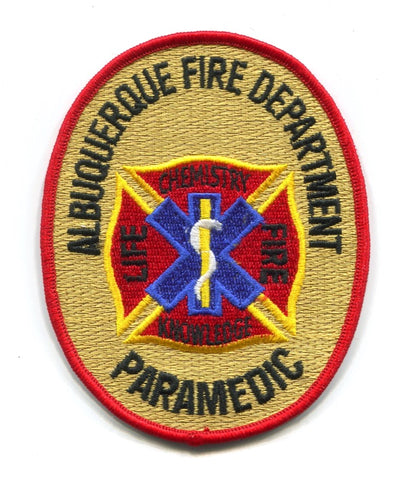 Albuquerque Fire Department Paramedic EMS Patch New Mexico NM