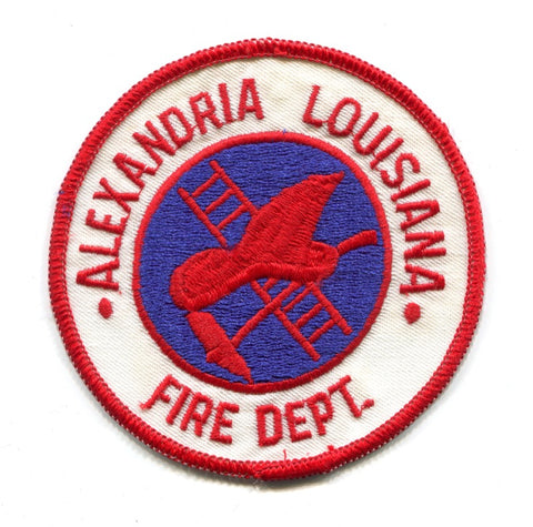 Alexandria Fire Department Patch Louisiana LA
