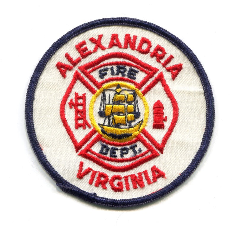 Alexandria Fire Department Patch Virginia VA