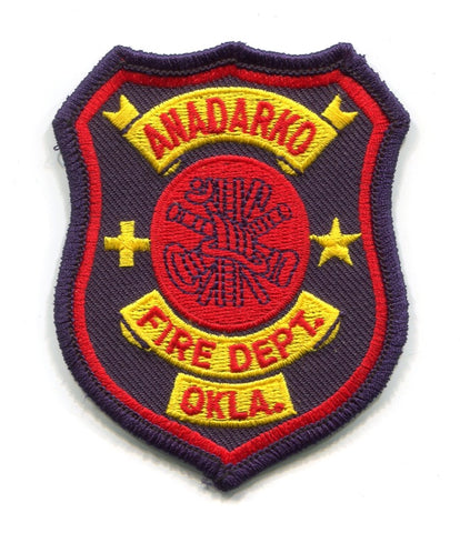 Anadarko Fire Department Patch Oklahoma OK