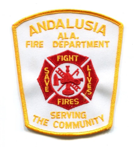 Andalusia Fire Department Patch Alabama AL