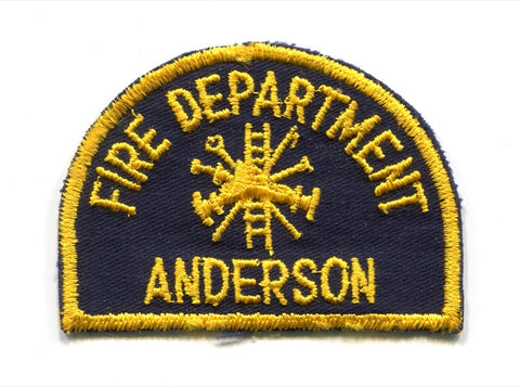Anderson Fire Department Patch Unknown State