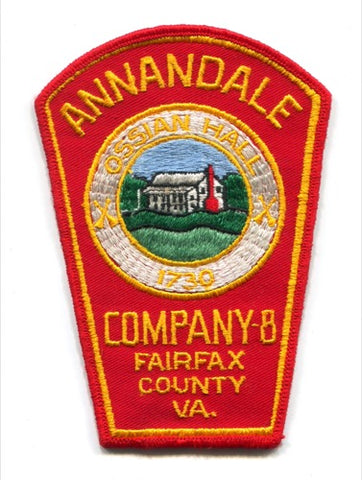 Annandale Fire Department Company 8 Fairfax County Patch Virginia VA