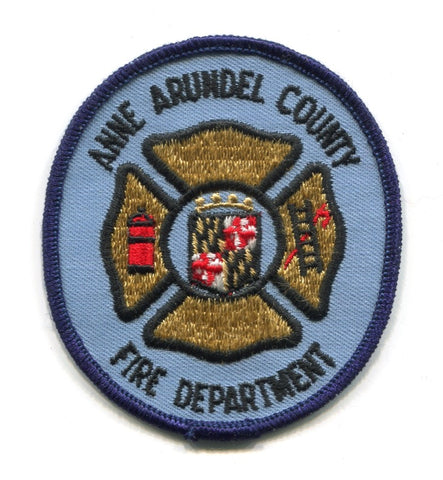 Anne Arundel County Fire Department Patch Maryland MD