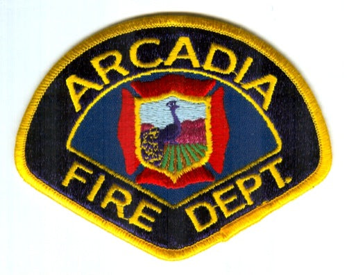 Arcadia Fire Department Patch California CA