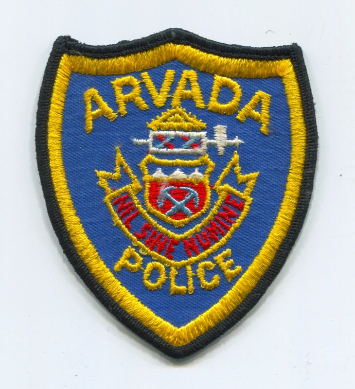 Arvada Police Department Patch Colorado CO