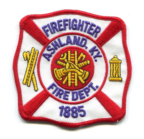 Ashland Fire Department Firefighter Patch Kentucky KY