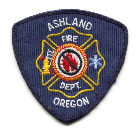 Ashland Fire Department Patch Oregon OR
