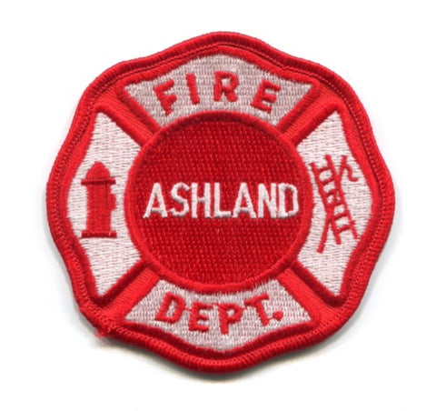 Ashland Fire Department Patch Wisconsin WI