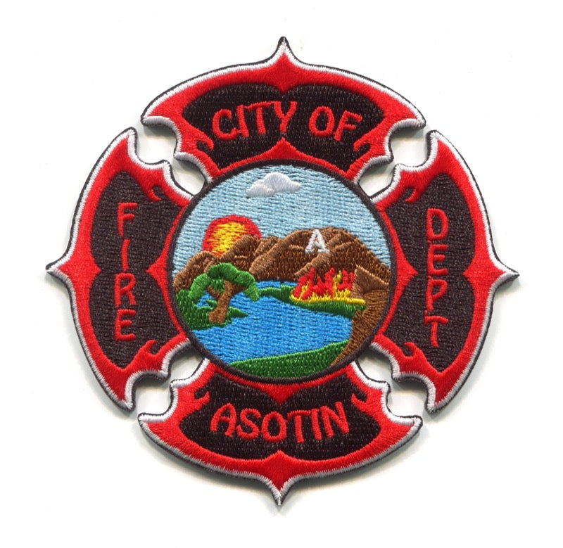 Asotin Fire Department Patch Washington WA