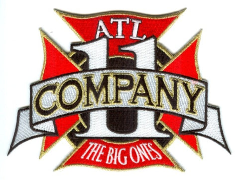 Atlanta Fire Department Company 11 Patch Georgia GA