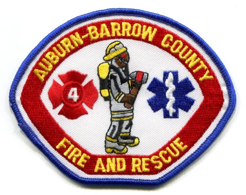 Auburn Barrow County Fire Rescue Department Patch Georgia GA