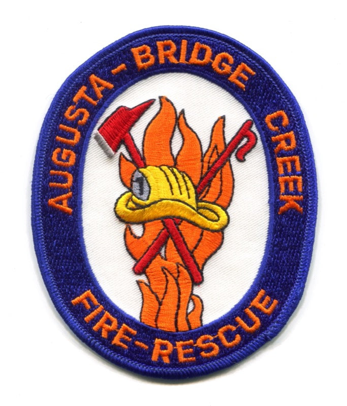 Augusta-Bridge Creek Fire Rescue Department Patch Wisconsin WI