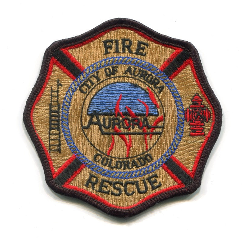 Aurora Fire Rescue Department Patch Colorado CO