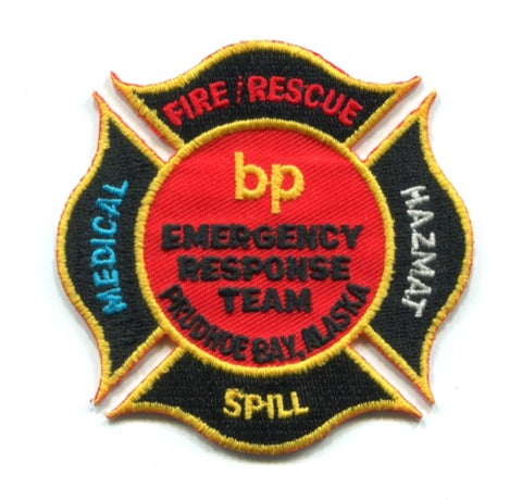 BP Prudhoe Bay Emergency Response Team ERT Fire Spill Patch Alaska AK