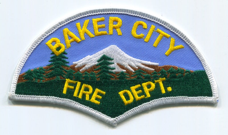Baker City Fire Department Patch Oregon OR