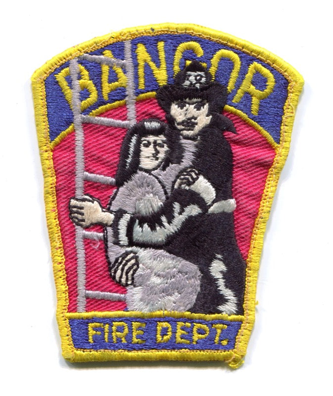 Bangor Fire Department Patch Maine ME