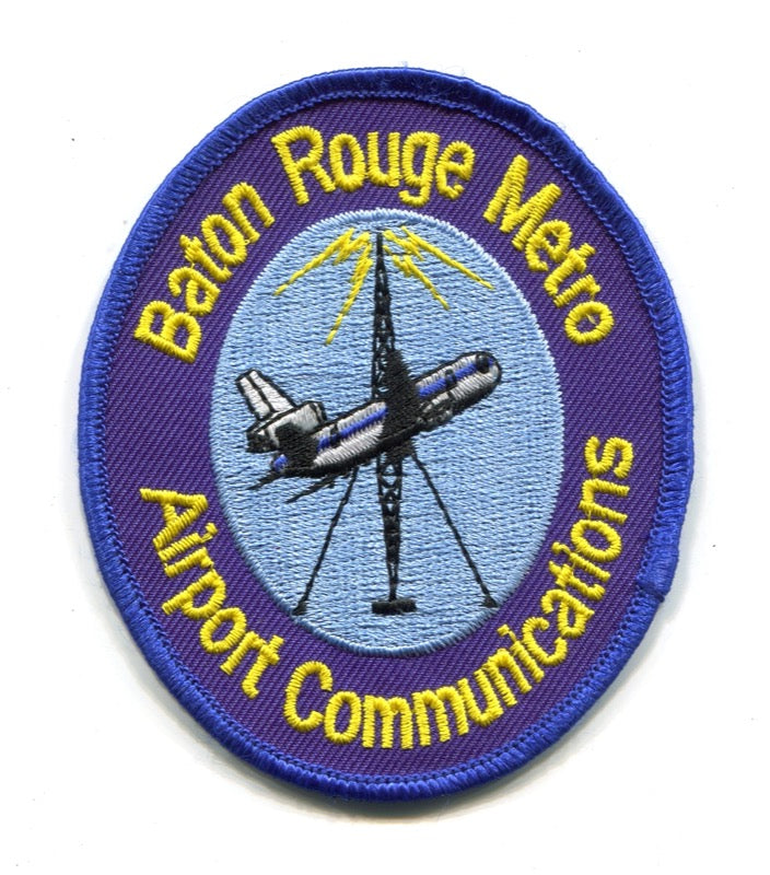 Baton Rouge Metro Airport Communications Patch Louisiana LA