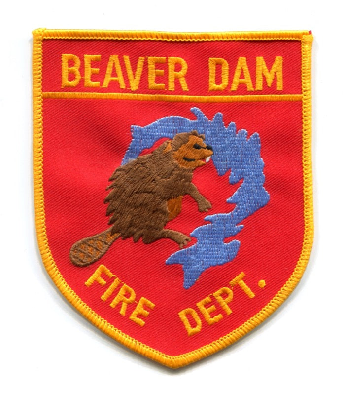 Beaver Dam Fire Department Patch Wisconsin WI