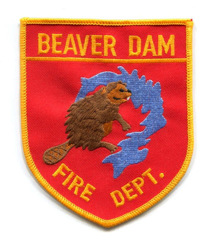 Beaver Dam Fire Department Patch Wisconsin WI