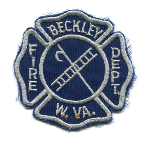 Beckley Fire Department Patch West Virginia WV v2