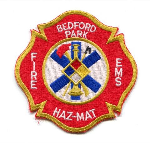 Bedford Park Fire EMS Department Haz-Mat Patch Illinois IL