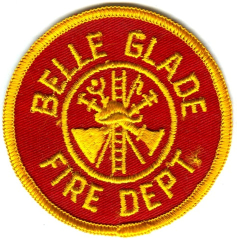 Belle Glade Fire Department Patch Florida FL