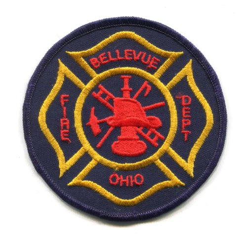 Bellevue Fire Department Patch Ohio OH