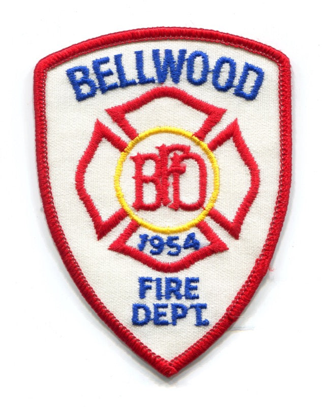 Bellwood Fire Department Patch Illinois IL