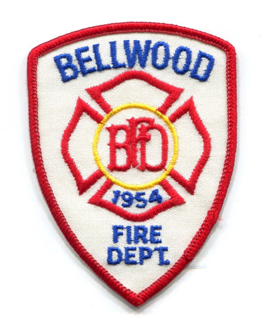 Bellwood Fire Department Patch Illinois IL