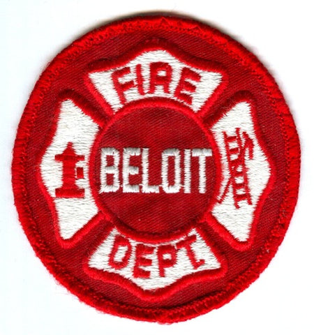 Beloit Fire Department Patch Wisconsin WI