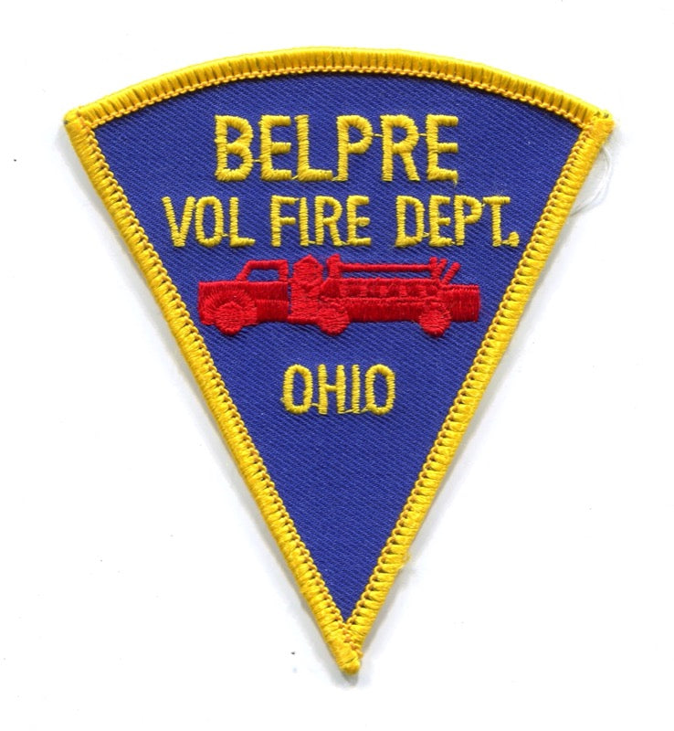 Belpre Volunteer Fire Department Patch Ohio OH