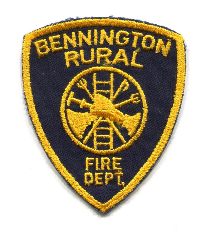 Bennington Rural Fire Department Patch Vermont VT