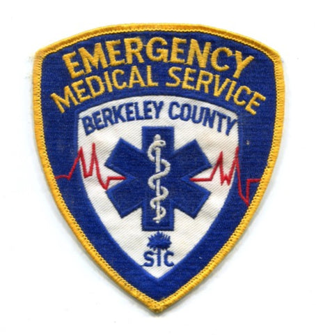 Berkeley County Emergency Medical Services EMS Patch South Carolina SC