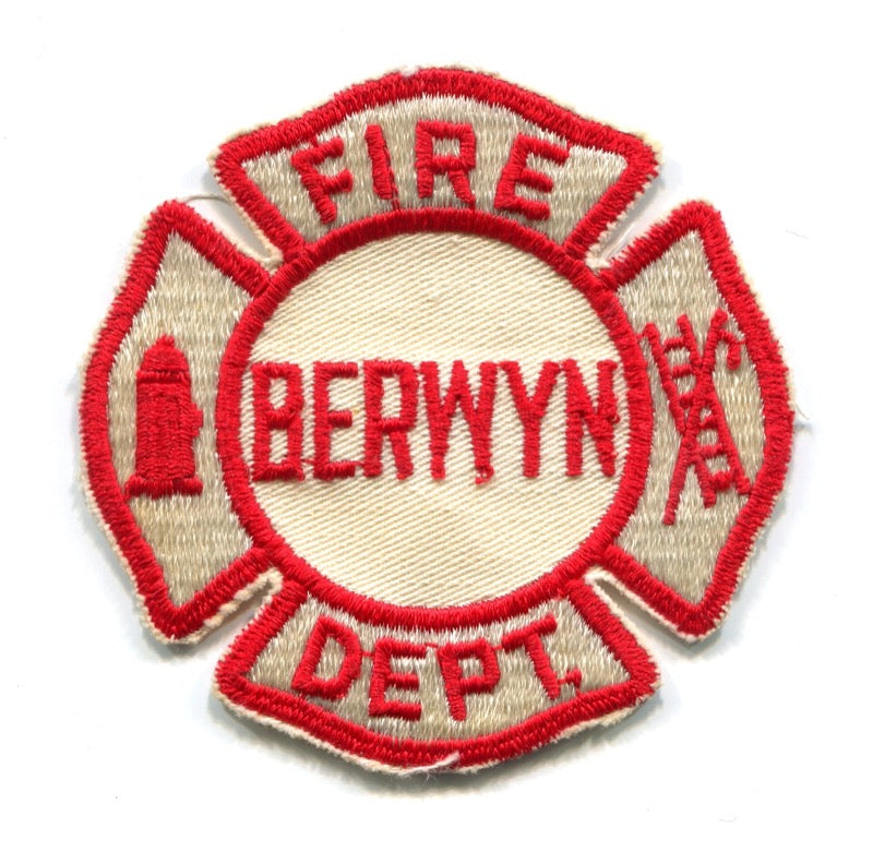 Berwyn Fire Department Patch Illinois IL