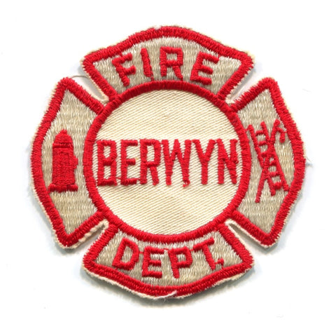 Berwyn Fire Department Patch Illinois IL