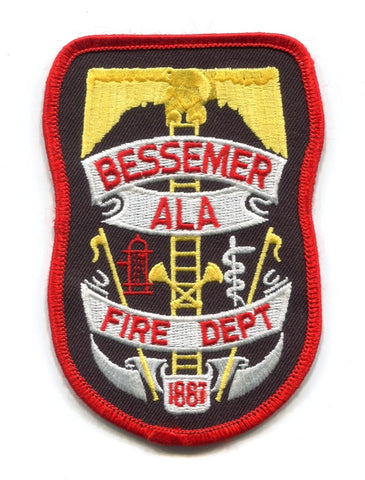 Bessemer Fire Department Patch Alabama AL