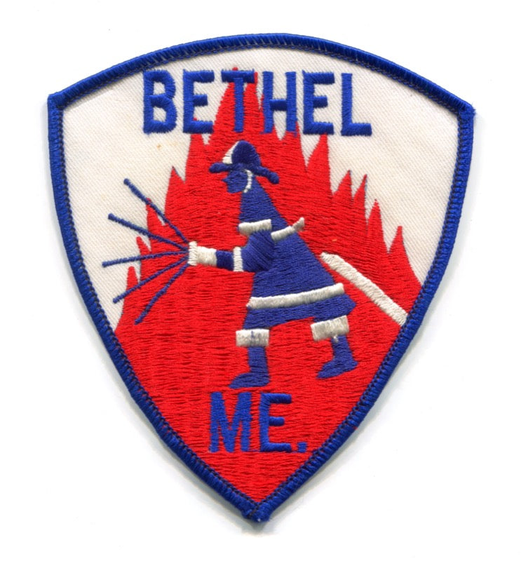 Bethel Fire Department Patch Maine ME
