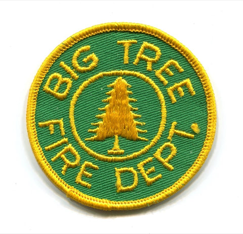 Big Tree Fire Department Patch New York NY