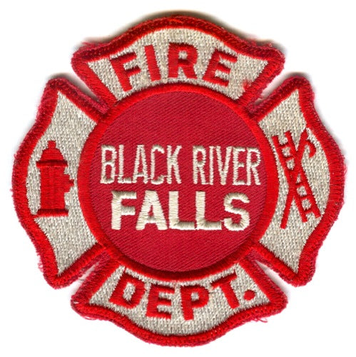 Black River Falls Fire Department Patch Wisconsin WI