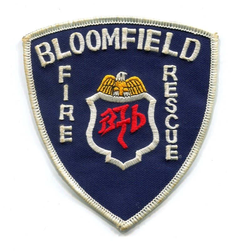 Bloomfield Fire Rescue Department Patch Wisconsin WI