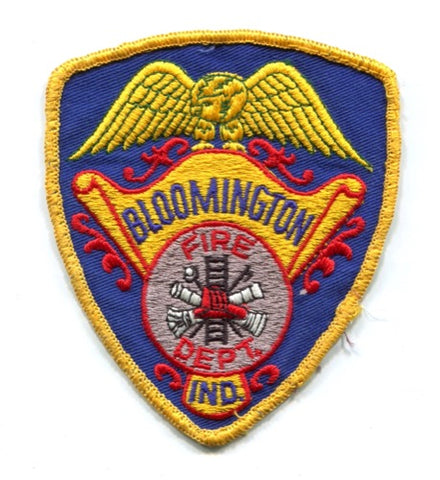 Bloomington Fire Department Patch Indiana IN