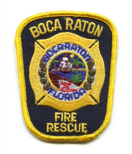 Boca Raton Fire Rescue Department Patch Florida FL