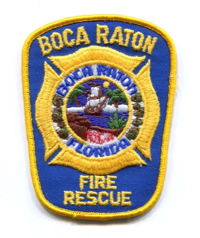 Boca Raton Fire Rescue Department Patch Florida FL