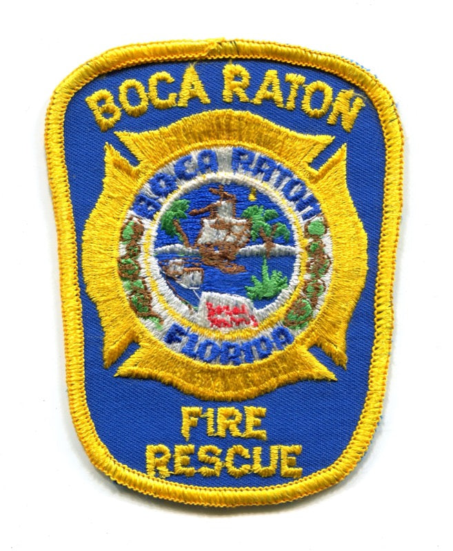 Boca Raton Fire Rescue Department Patch Florida FL