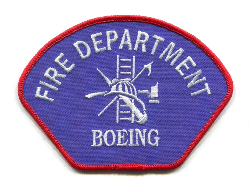 Boeing Fire Department Patch Washington WA