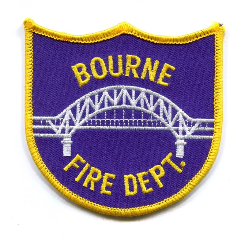 Bourne Fire Department Patch Massachusetts MA