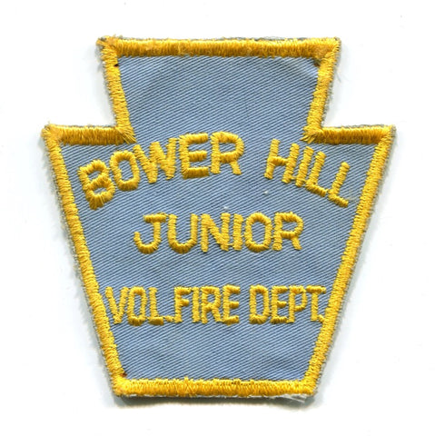 Bower Hill Volunteer Fire Department Junior Patch Pennsylvania PA