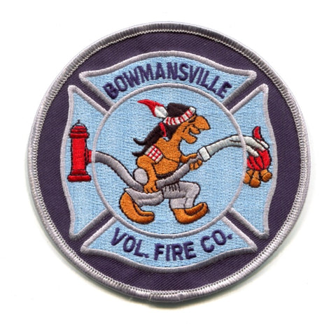Bowmansville Volunteer Fire Company Patch New York NY
