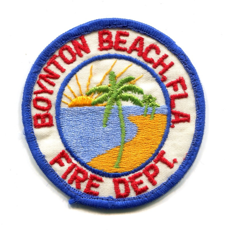 Boynton Beach Fire Department Patch Florida FL